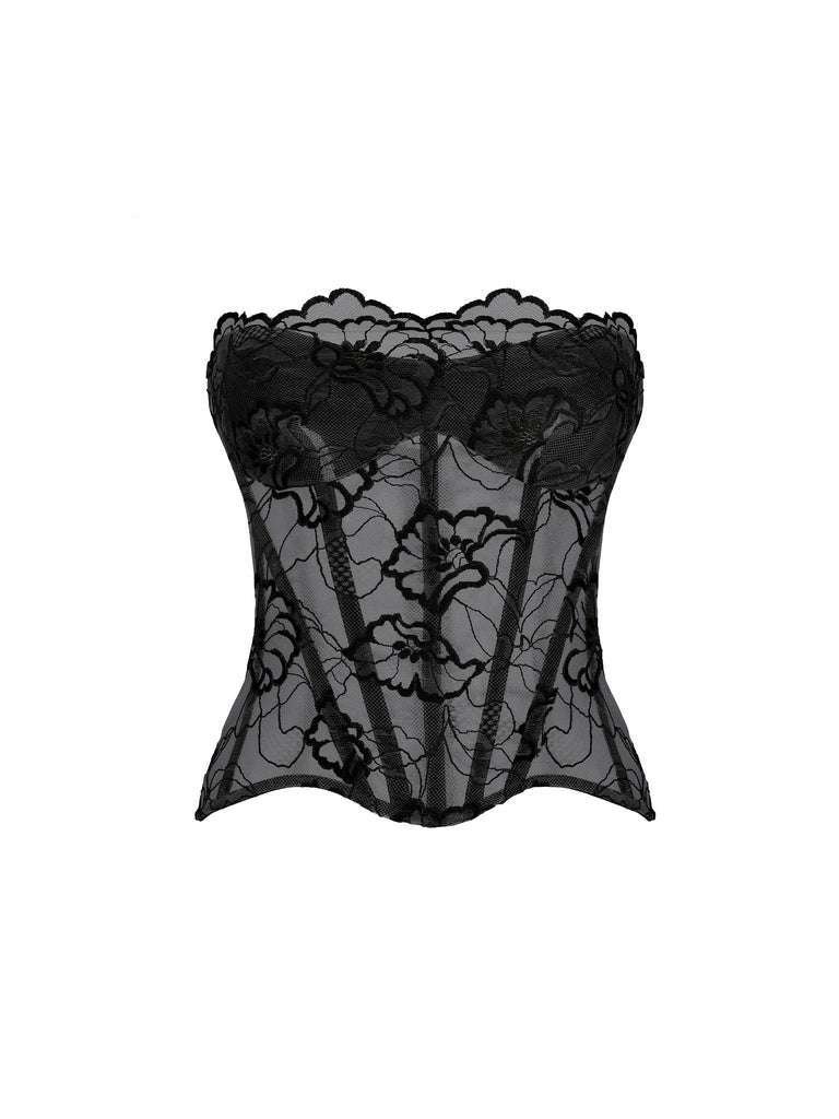 Laced up corset top corsetstop.com