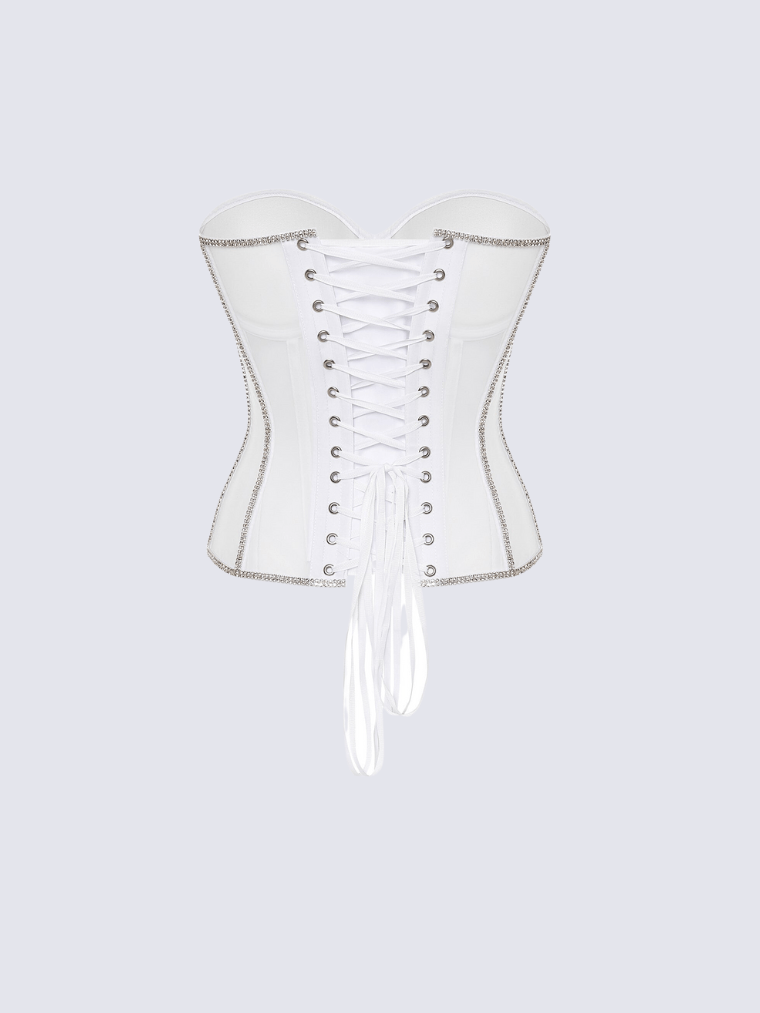 mesh rhinestone corset corsetstop.com