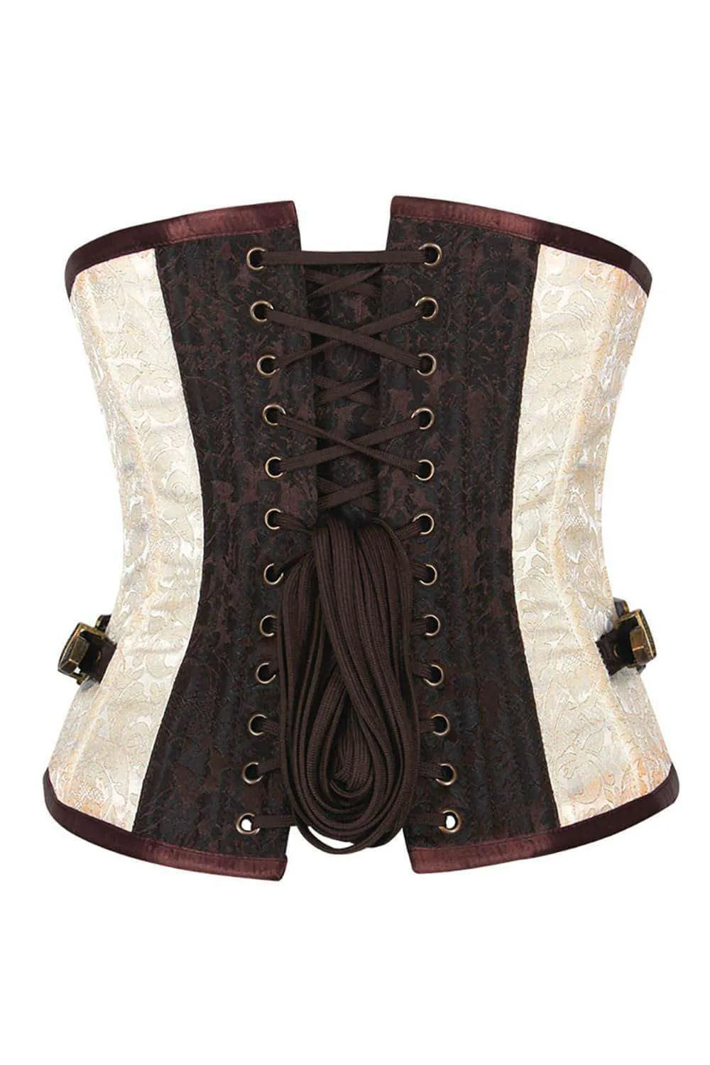 Steampunk Underbust Brocade Corset corsetstop.com