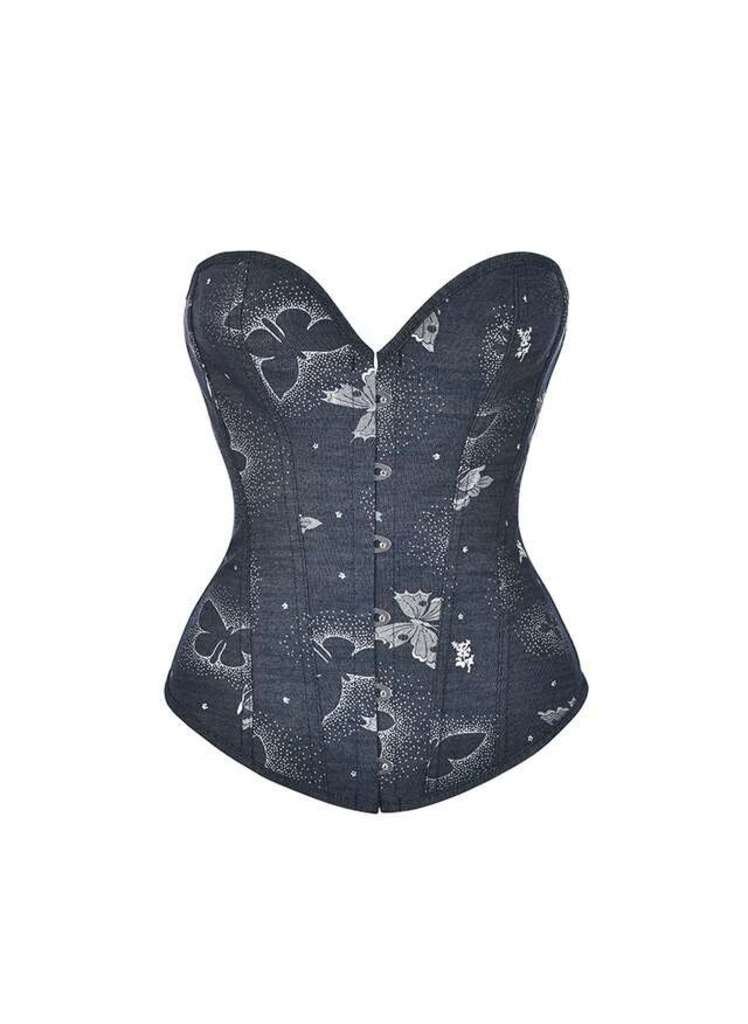 Denim Corset corsetstop.com