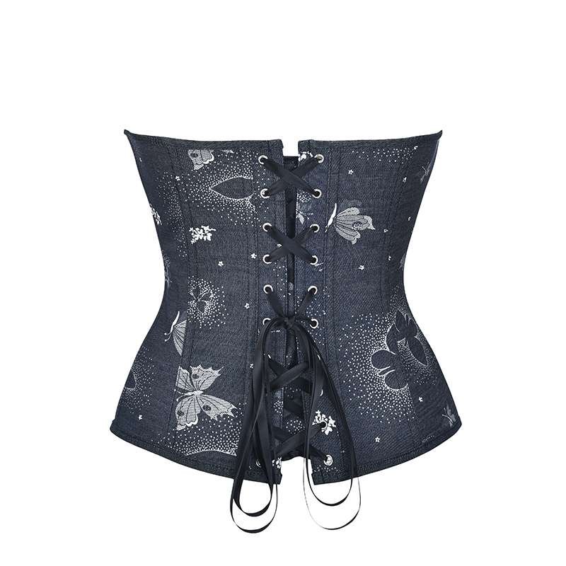 Denim Corset corsetstop.comcorsetstop.com