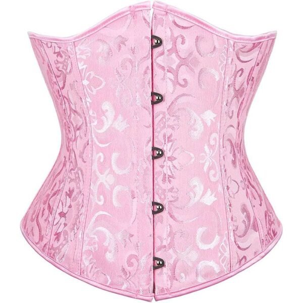 Flower Tapestry Brocade Underbust Corset corsetstop.com