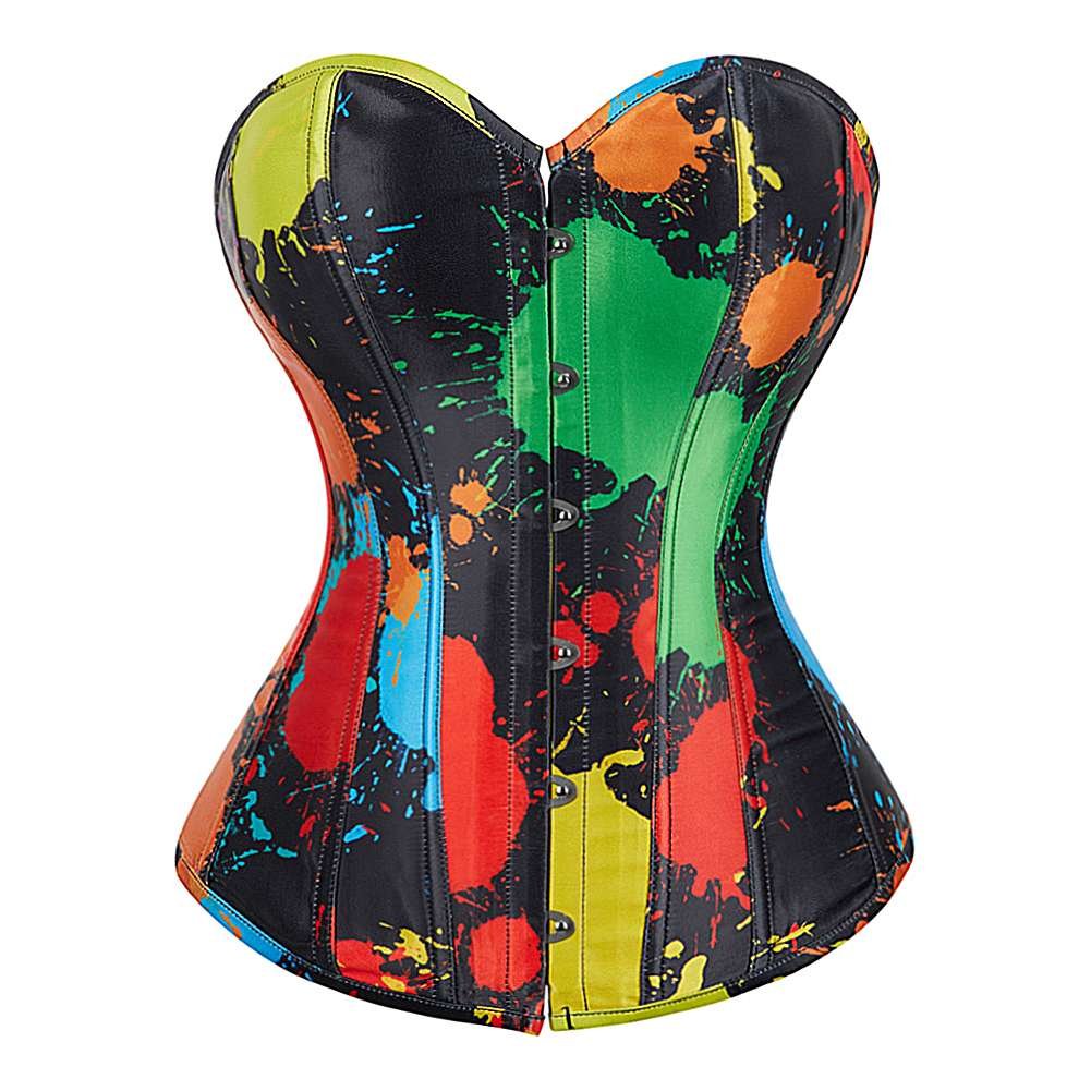 colorful satin corsets corsetstop.com