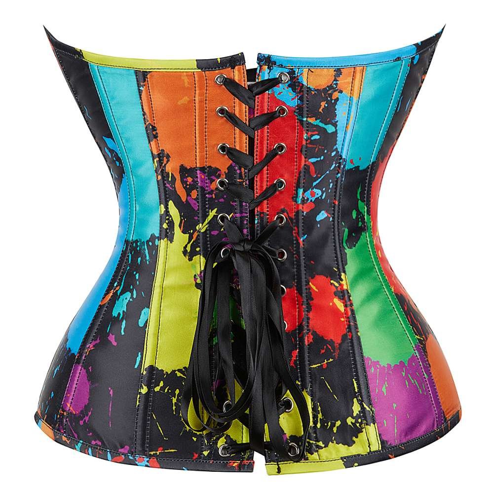 colorful satin corsets corsetstop.com