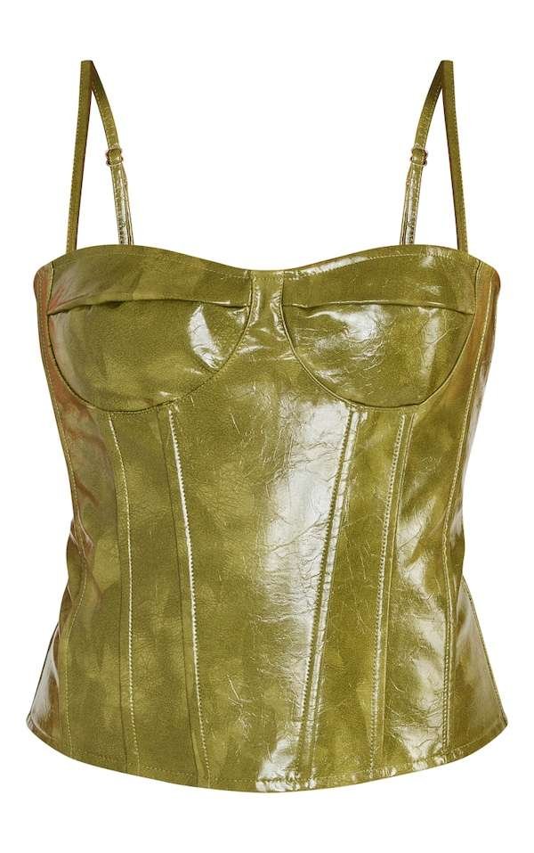 faux leather corset top corsetstop.com