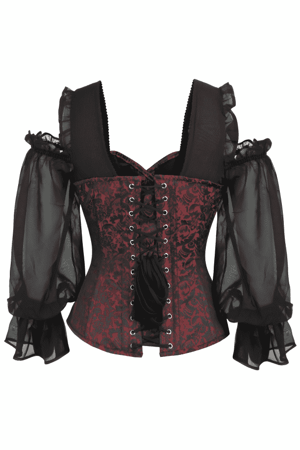 Brocade corset corsetstop.com