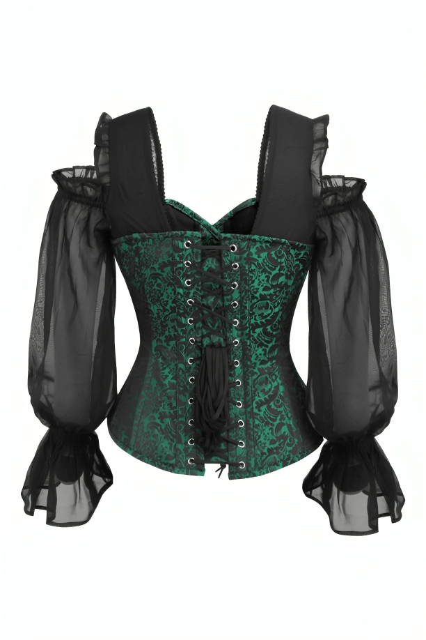 Brocade corset corsetstop.com