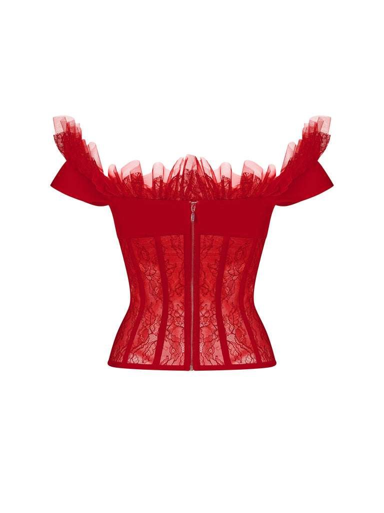 Mesh Corset corsetstop.com