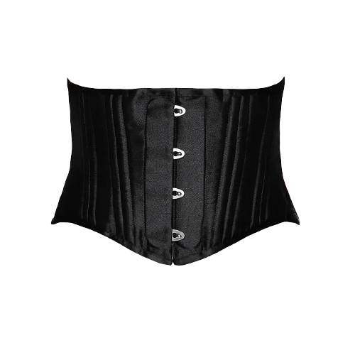 short torso steel boned corset