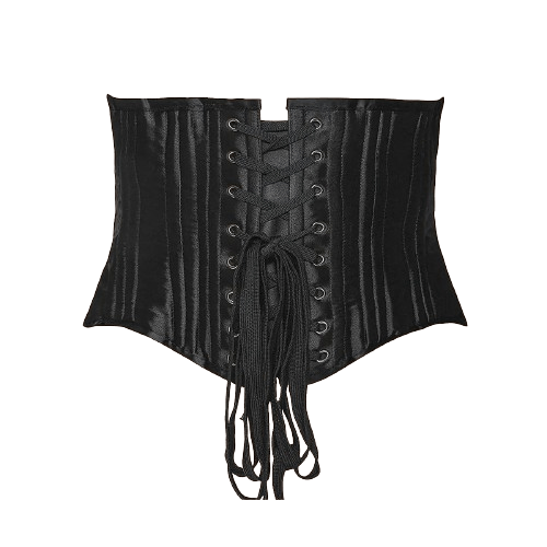 short torso steel boned corset