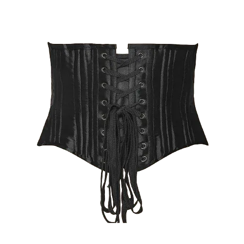 short torso steel boned corset