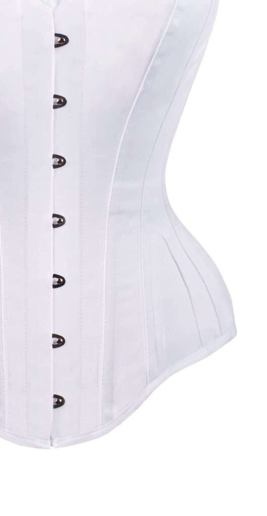 Wedding Corset Steel Boned Long Overbust