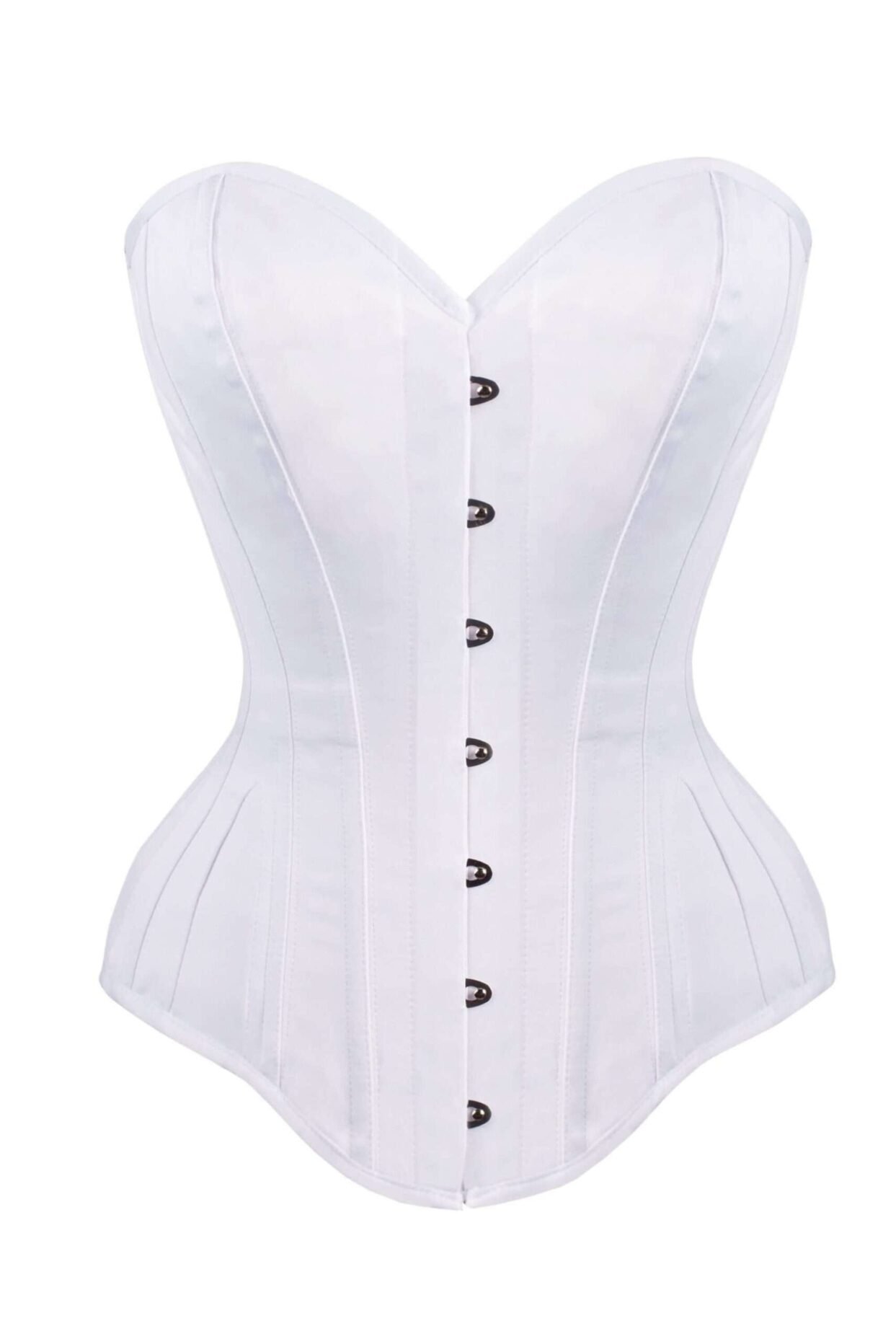 Wedding Corset Steel Boned Long Overbust