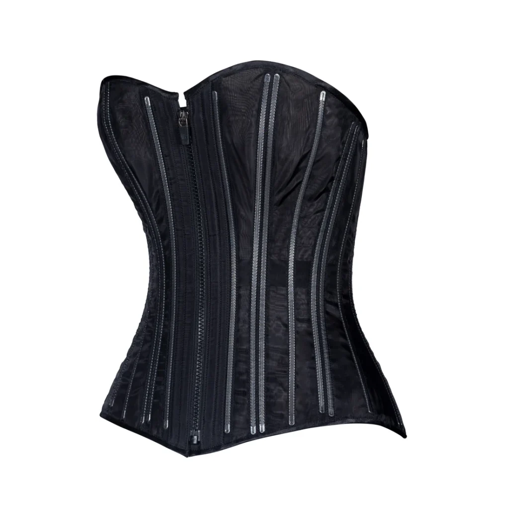 Mesh Steel Boned Overbust Slim Corset
