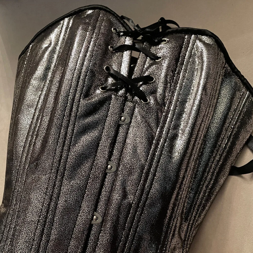 Silver Mist Overbust Hourglass Corset