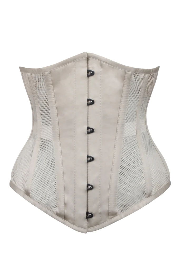 Champagne Undertone Mesh Longline Underbust Corset
