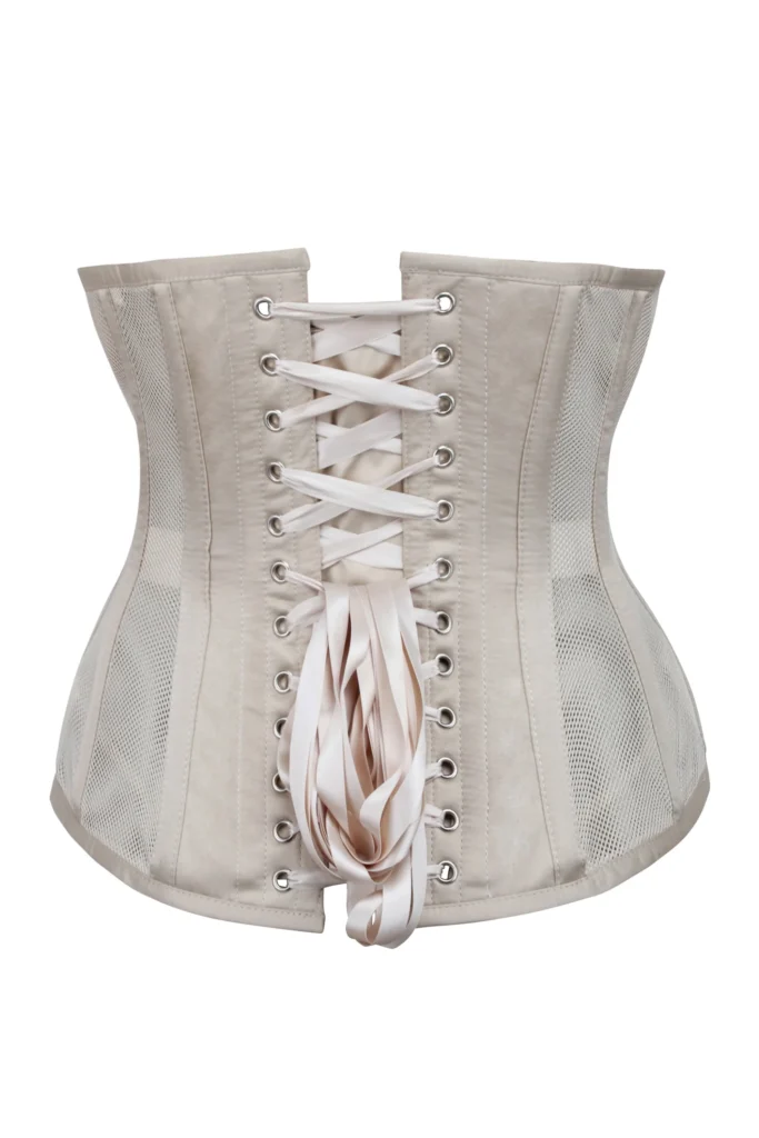 Champagne Undertone Mesh Longline Underbust Corset