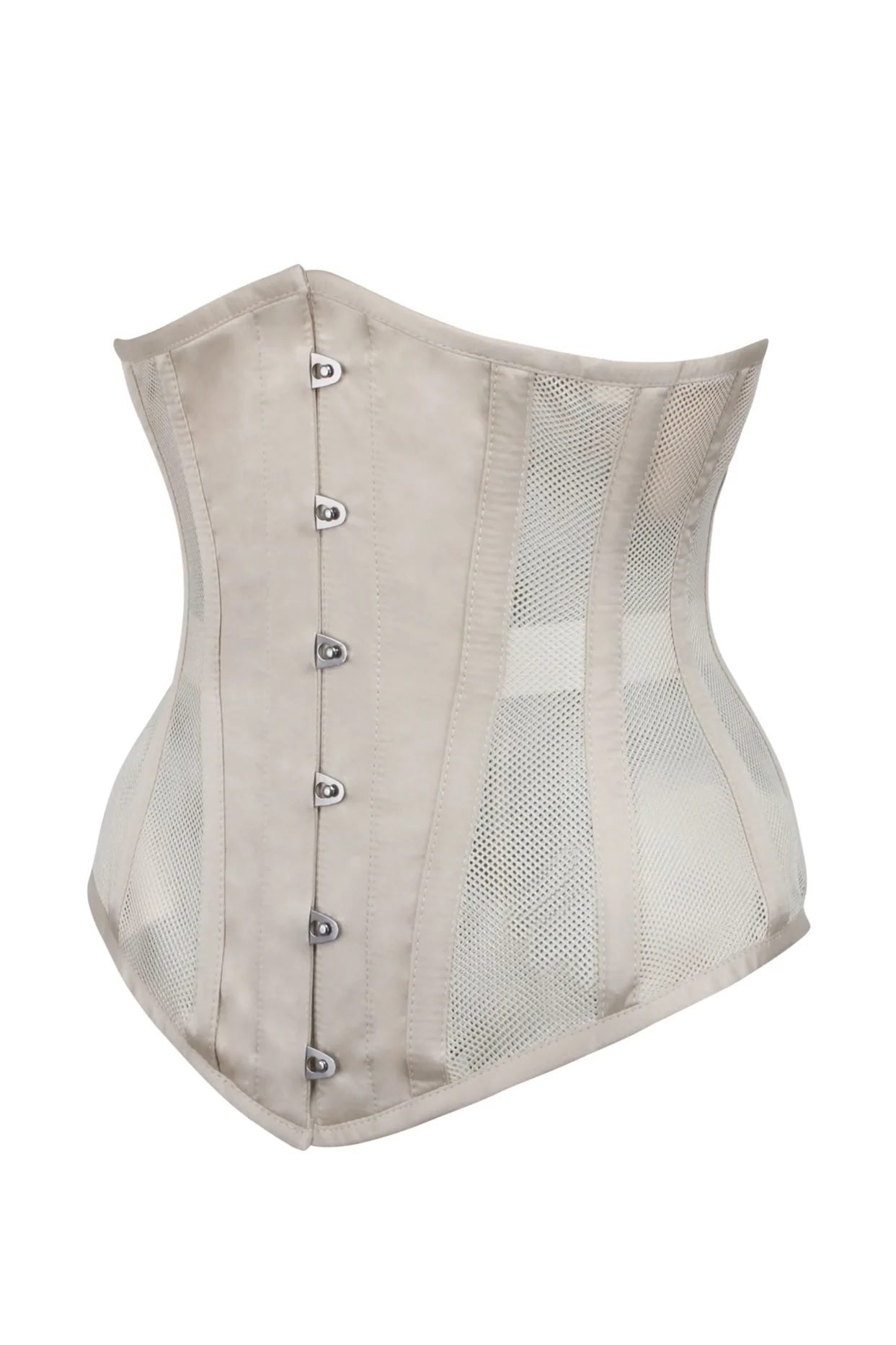 Champagne Undertone Mesh Longline Underbust Corset