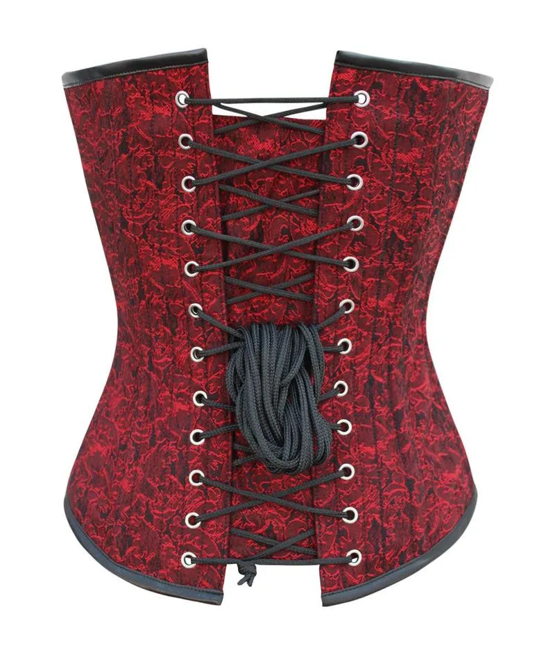 Park Instant Shape Gothic Buckle Up Overbust Corset Park Instant Shape Gothic Buckle Up Overbust Corset
