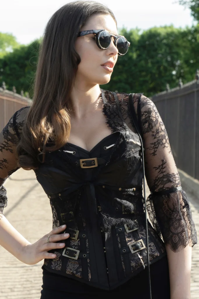 Leather Steampunk Corsets vs Satin